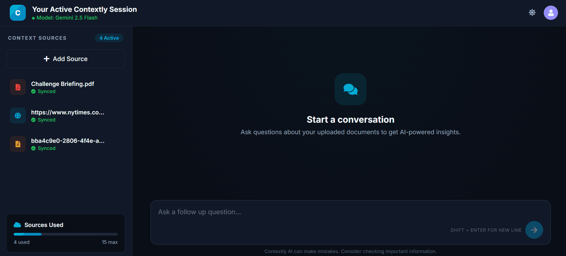 Contextly-AI screenshot 2